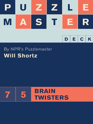 cover image of Puzzlemaster Deck